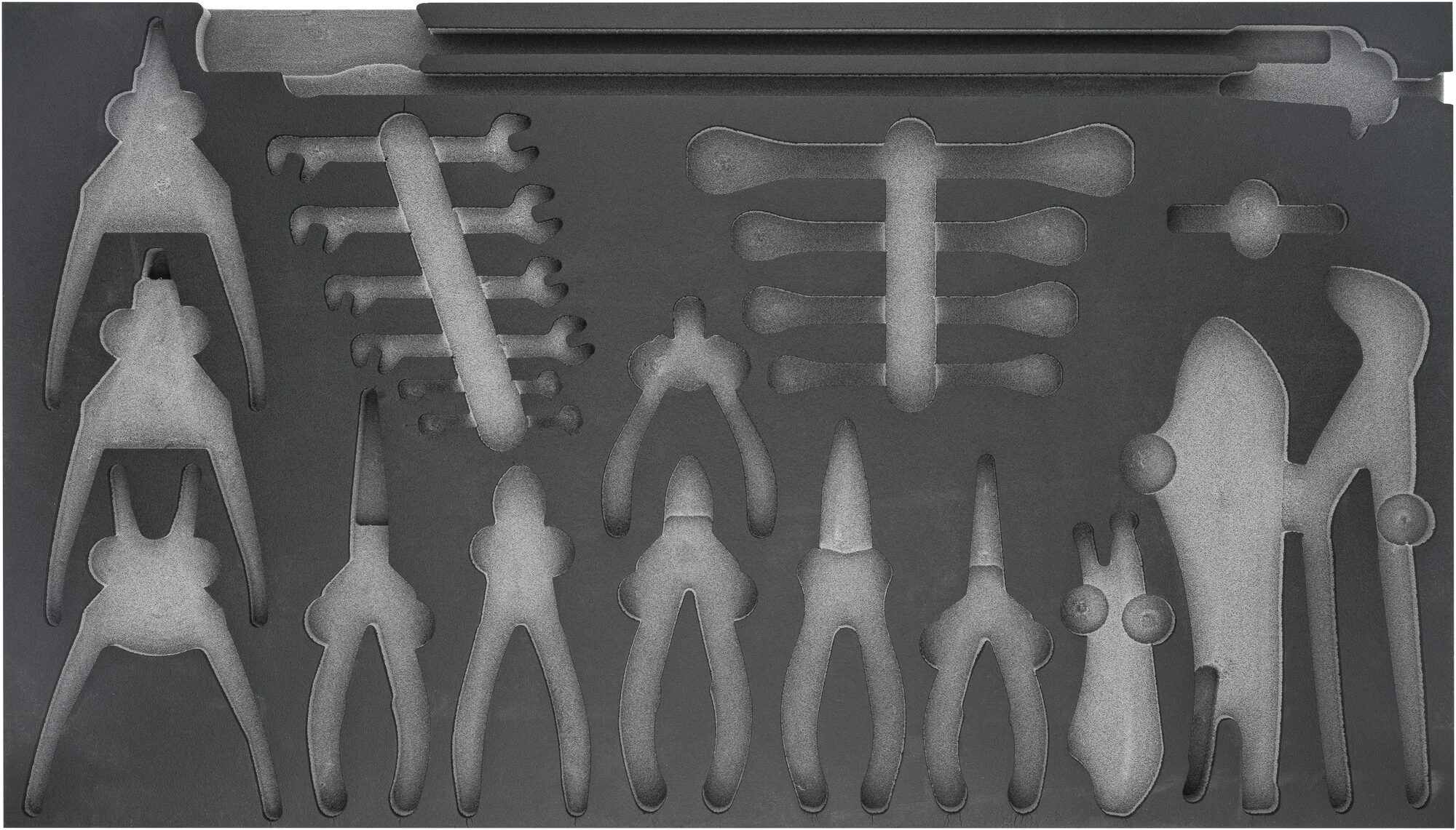 HAZET 2-Komponenten Weichschaum-Einlage 163-319L HAZET 2-Komponenten Weichschaum-Einlage 163-319L