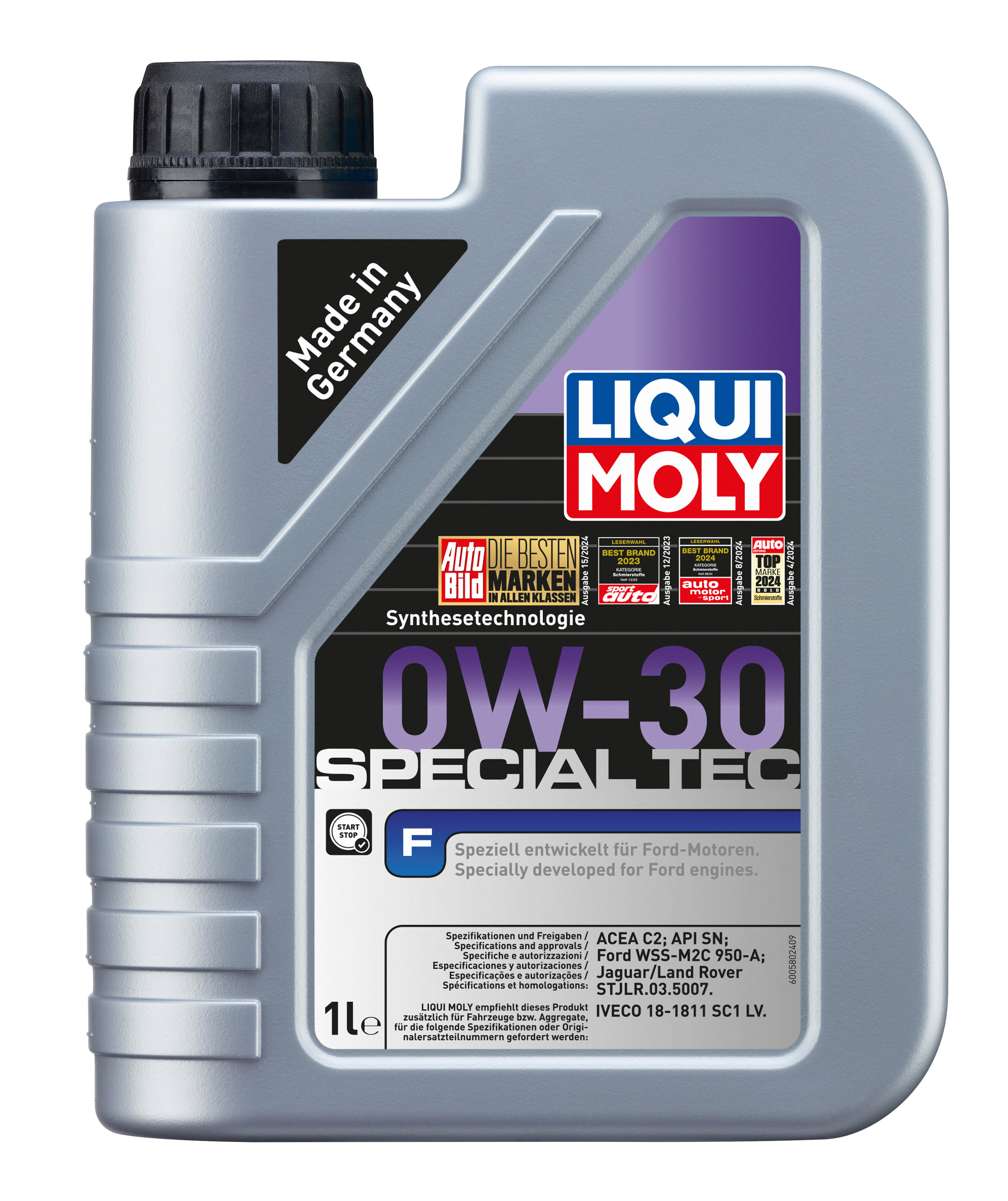 LIQUI MOLY Special Tec F 0W-30, 1 l (20722)