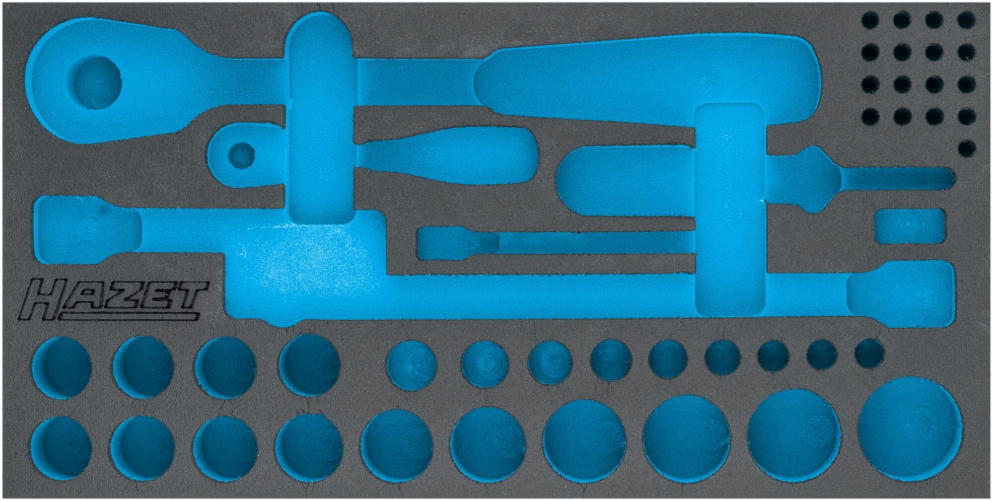 HAZET 2-Komponenten Weichschaum-Einlage 163-568L HAZET 2-Komponenten Weichschaum-Einlage 163-568L