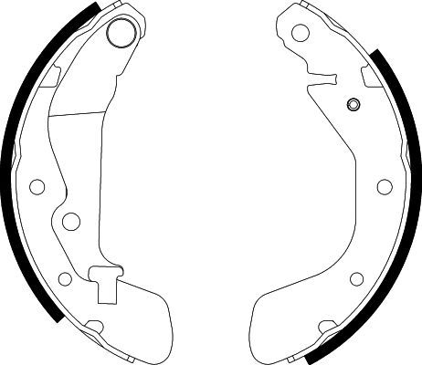 HELLA Bremsbackensatz (8DB 355 002-791)