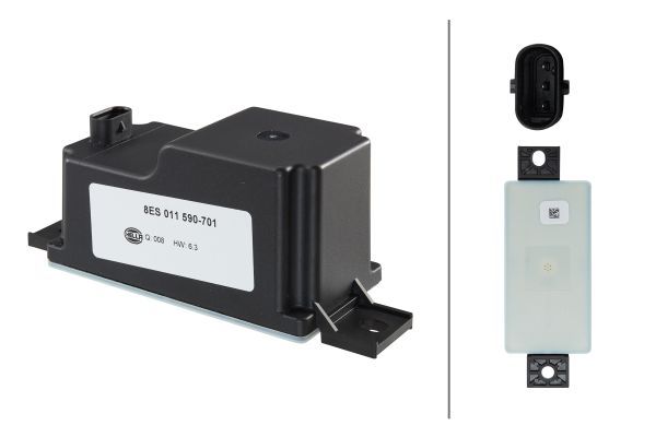 HELLA Spannungsstabilisator, Start-/Stopp-System (8ES 011 590-701) Thumbnail