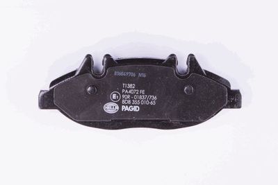 HELLA Bremsbelagsatz, Scheibenbremse (8DB 355 010-651)