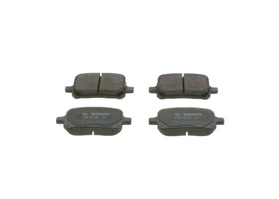 BOSCH Bremsbelagsatz, Scheibenbremse (0 986 424 639)