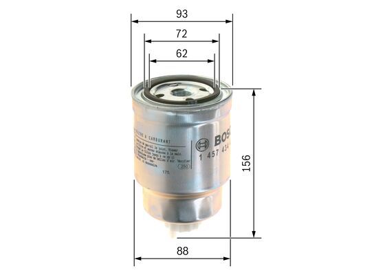 BOSCH Kraftstofffilter (1 457 434 439) BOSCH Kraftstofffilter (1 457 434 439)