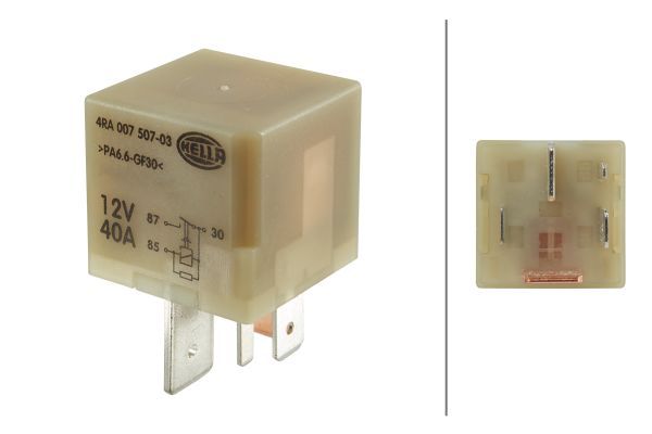 HELLA Relais, Glühanlage (4RA 007 507-031)