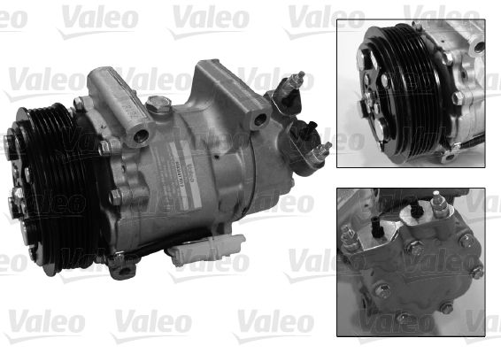 VALEO Kompressor, Klimaanlage (813189)