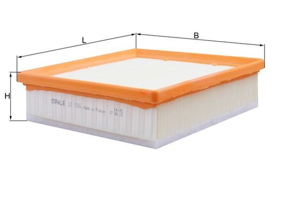 KNECHT Luftfilter (LX 1846)