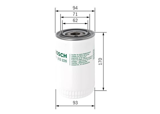 BOSCH Ölfilter (0 451 203 226)