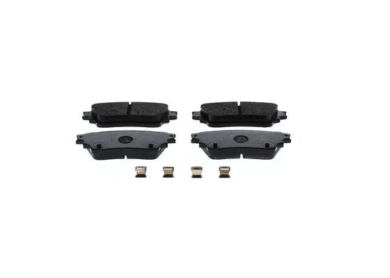 BOSCH Bremsbelagsatz, Scheibenbremse (0 986 460 008)