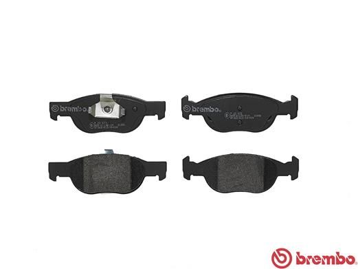 BREMBO Bremsbelagsatz, Scheibenbremse (P 23 073)