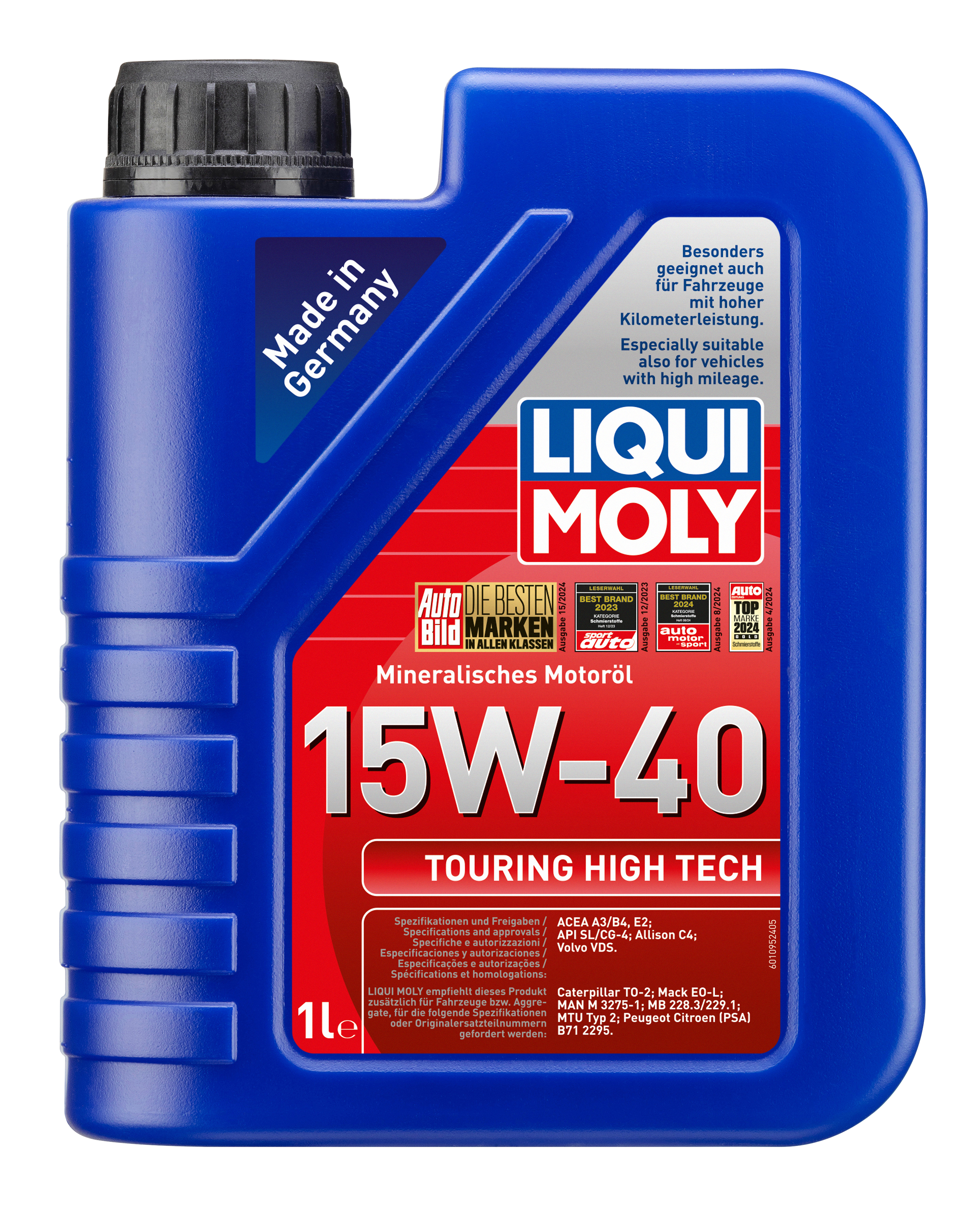 LIQUI MOLY Touring High Tech 15W-40, 1 l (1095)