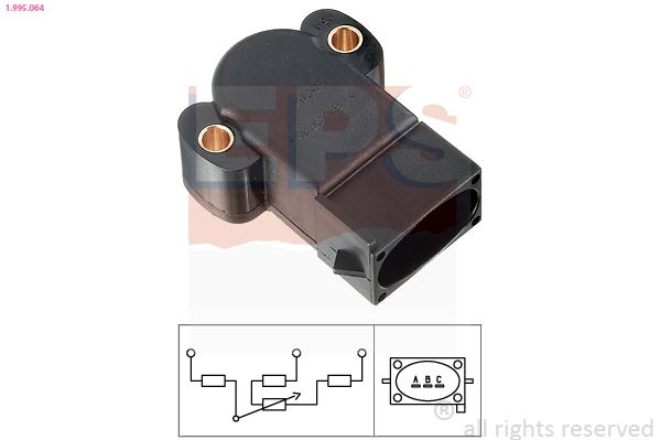 EPS Sensor, Drosselklappenstellung (1.995.064)
