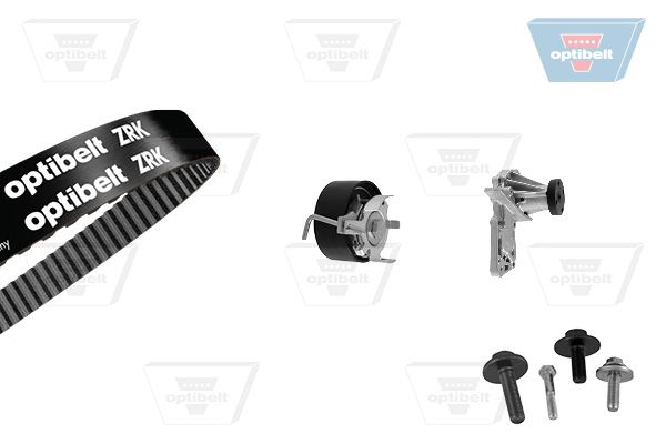 OPTIBELT Wasserpumpe + Zahnriemensatz (KT 1446W1 OPB)