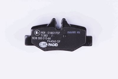 HELLA Bremsbelagsatz, Scheibenbremse (8DB 355 010-661)