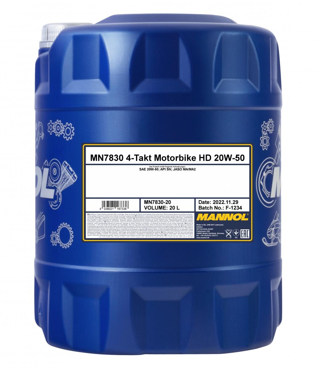 MN7830 4-Takt Motorbike HD 20W-50