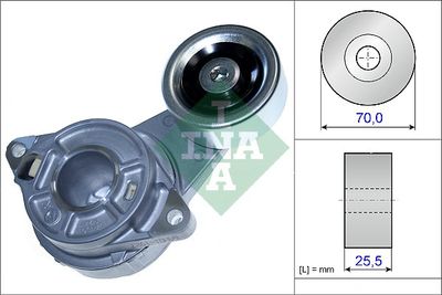 INA Riemenspanner, Keilrippenriemen (534 0458 10) Thumbnail