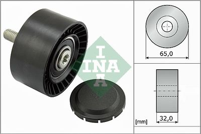 INA Umlenk-/Führungsrolle, Keilrippenriemen (532 0660 10) Thumbnail
