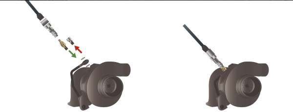 Turbo-Öldruckadapter Set 15teilig