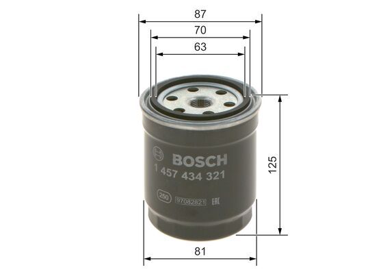 BOSCH Kraftstofffilter (1 457 434 321)