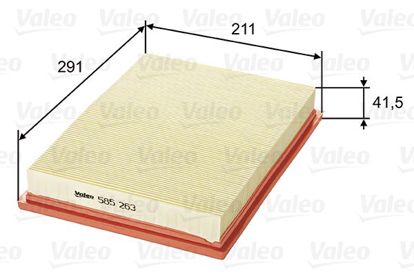 VALEO Luftfilter (585263)