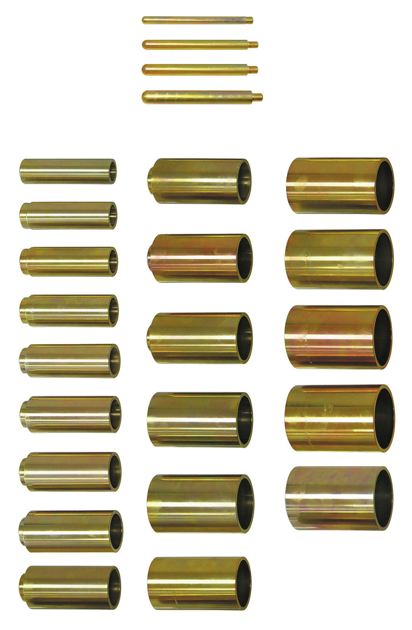 Druck-/Stützhülsen-Satz mit Führungsbolzen, lang, Ø 30 - 68 mm (KL-0039-1701) 4046459102625 KL-0039-1701