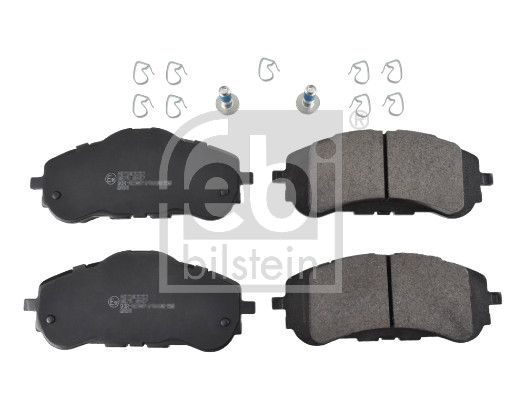 FEBI BILSTEIN Bremsbelagsatz, Scheibenbremse (116241)