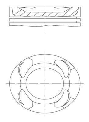 MAHLE Kolben (081 PI 00126 000)