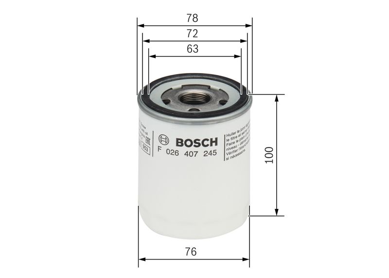 BOSCH Ölfilter (F 026 407 245)