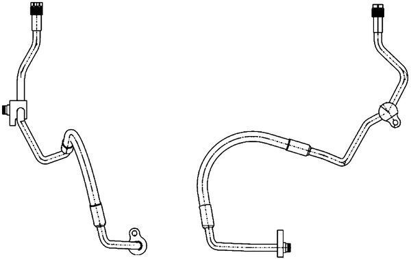 MAHLE Hochdruckleitung, Klimaanlage (AP 118 000P)