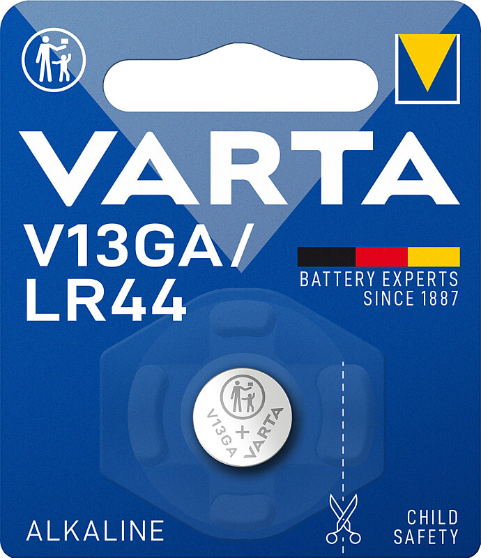 BATTERIE-KNOPFZELLE LR 44, V13GA (3722-31) | NORMFEST