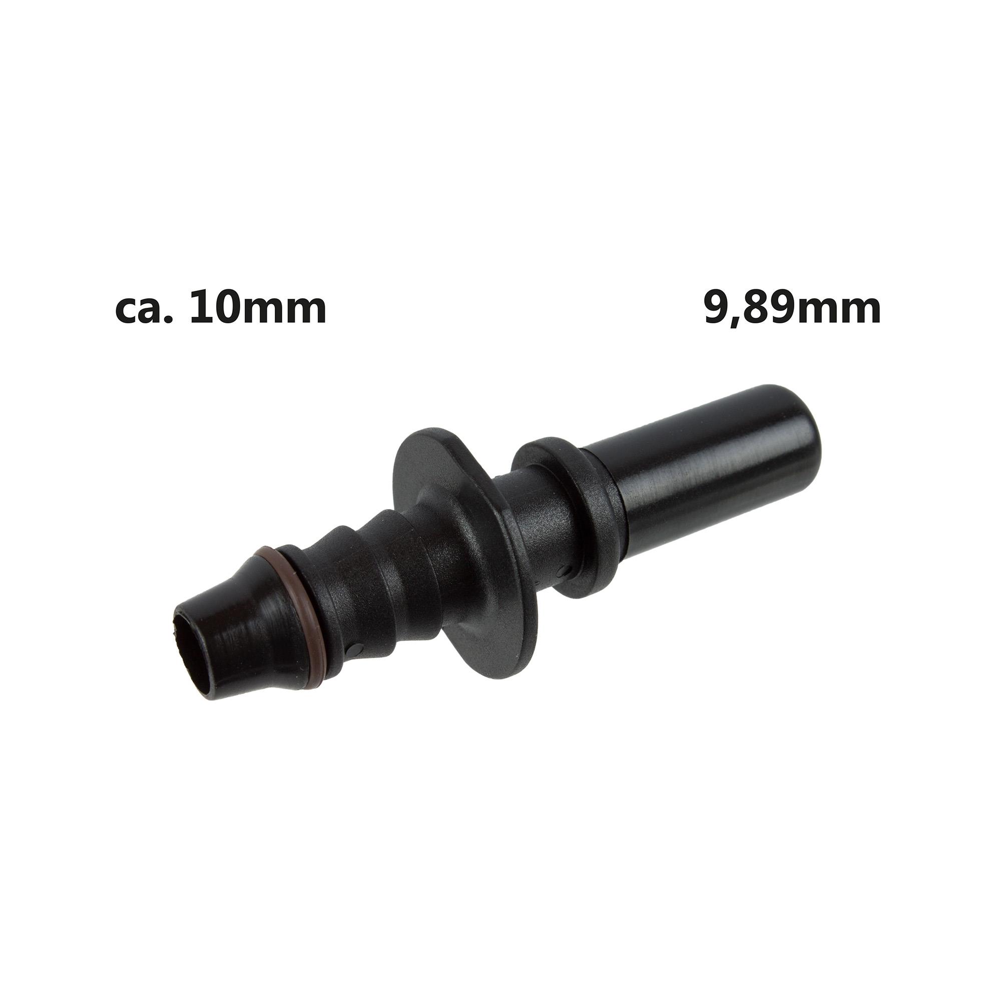 Männlichen-Steckverbinder SAE 9,89 auf 10 mm Leitung