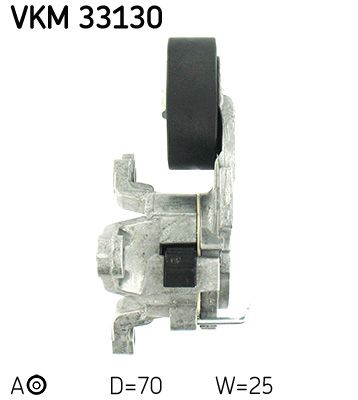 SKF Spannrolle, Keilrippenriemen (VKM 33130)
