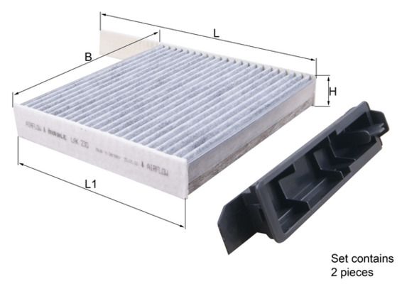KNECHT Filter, Innenraumluft (LAK 230)