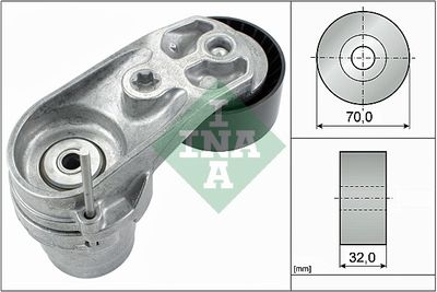 INA Riemenspanner, Keilrippenriemen (534 0433 10) Thumbnail