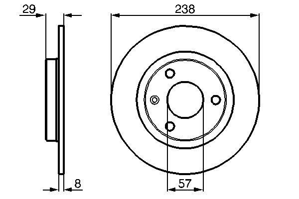 BOSCH Bremsscheibe (0 986 478 246)