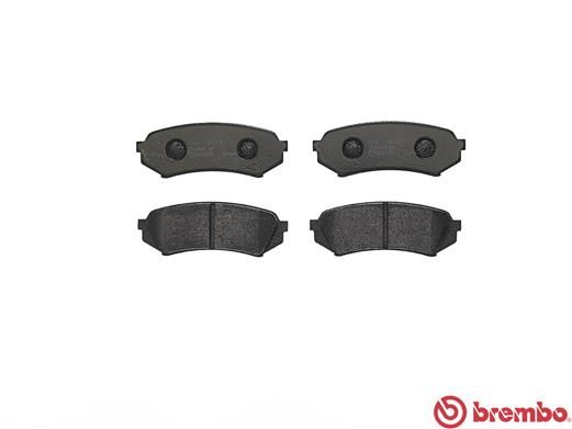 BREMBO Bremsbelagsatz, Scheibenbremse (P 83 049)