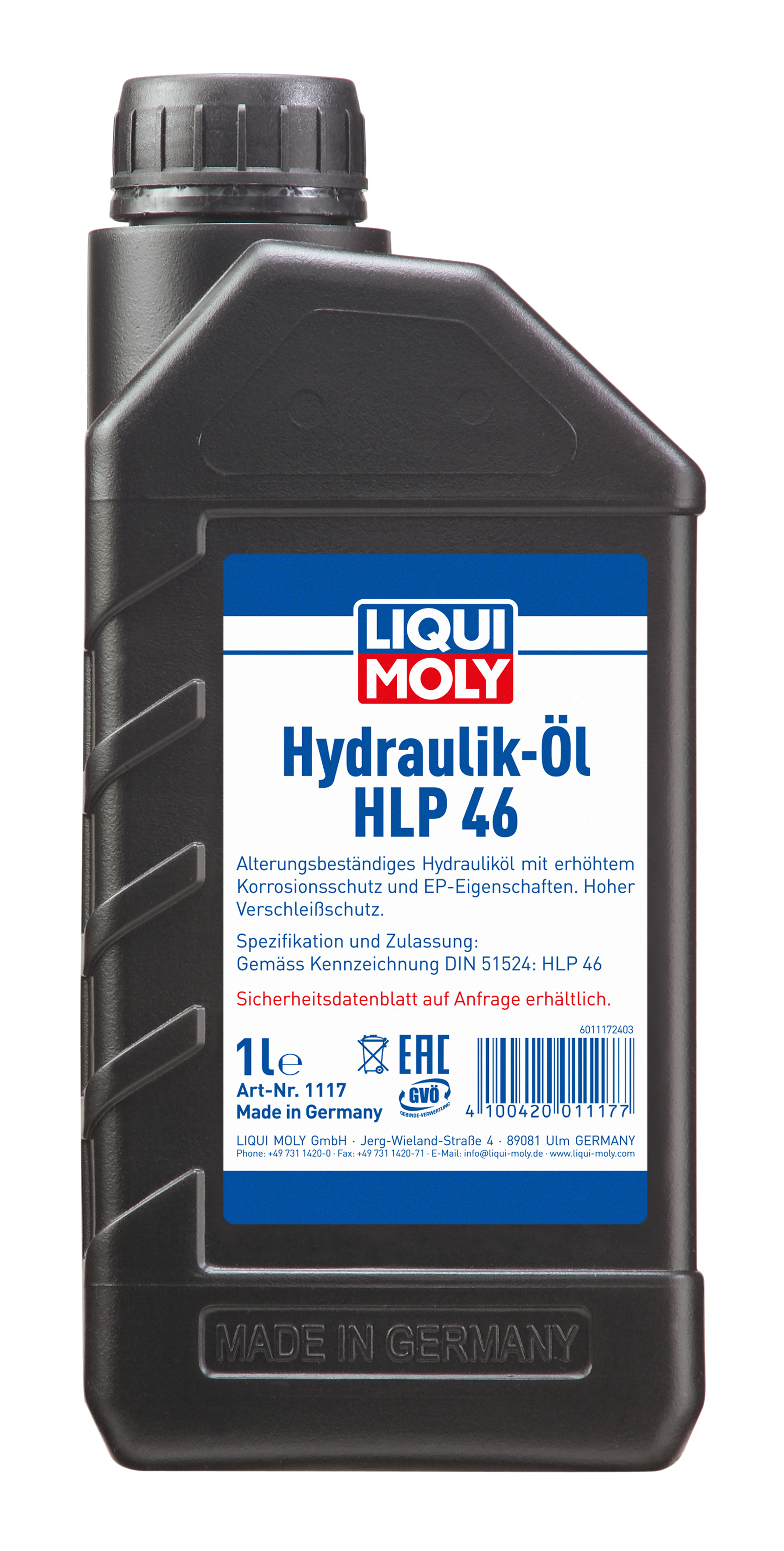 LIQUI MOLY Hydrauliköl HLP 46, 1 l (1117)