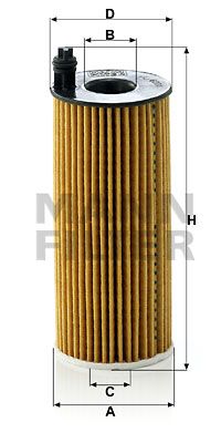 MANN-FILTER Ölfilter (HU 6004 x)
