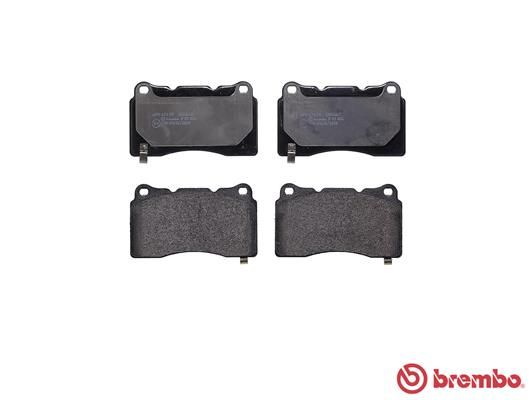 BREMBO Bremsbelagsatz, Scheibenbremse (P 09 004)