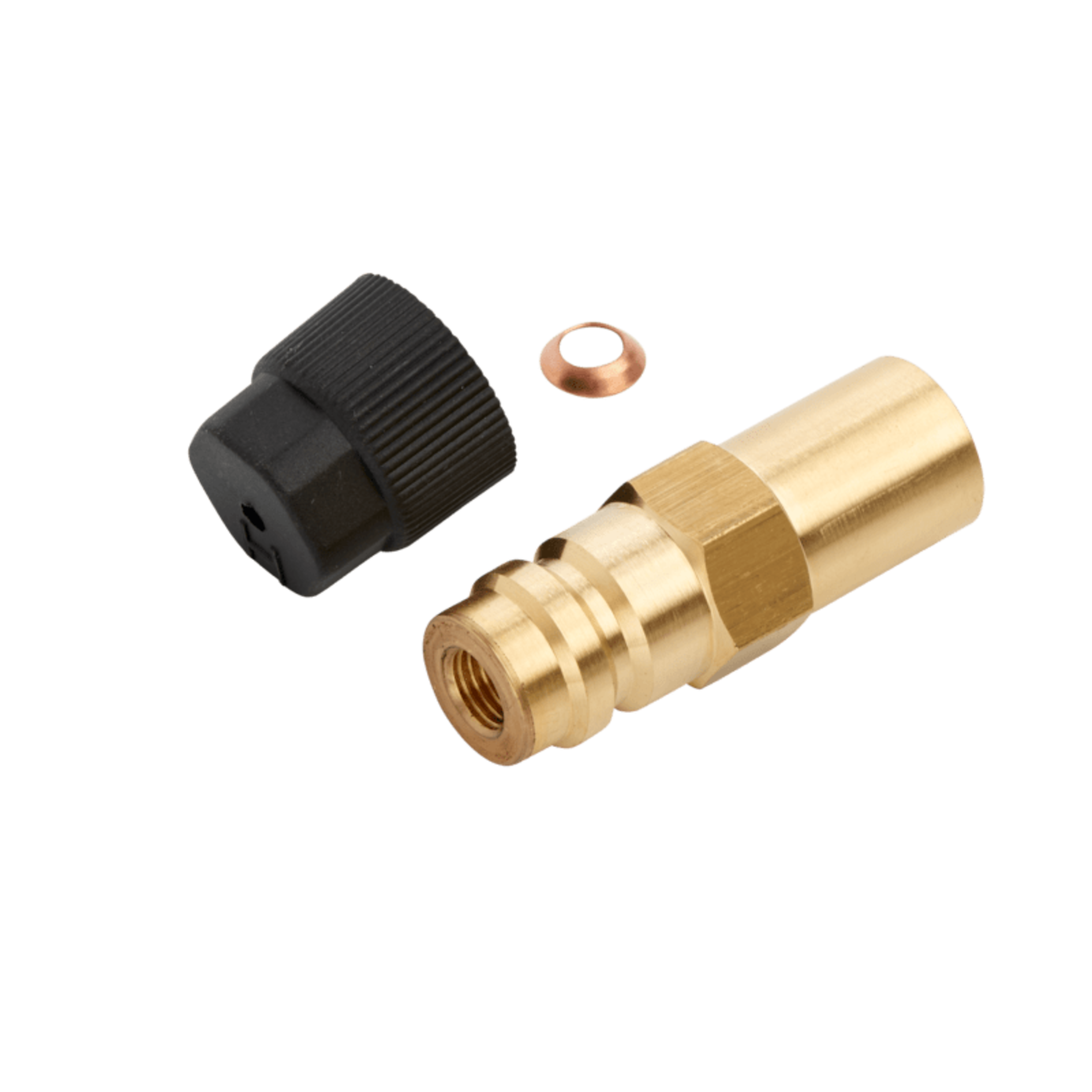 Messingventil Hochdruckseite