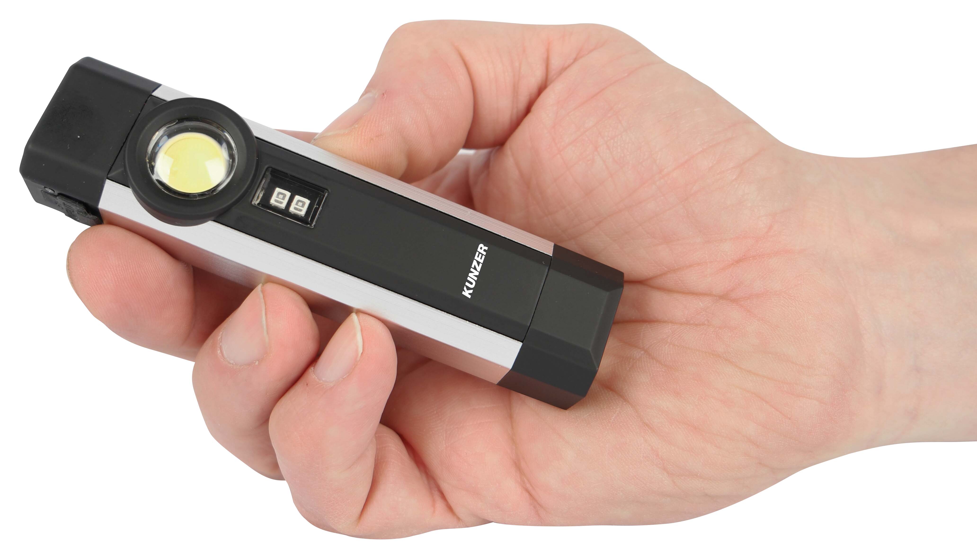 Arbeitslampe mit COB-Technik und UV-Licht Arbeitslampe mit COB-Technik und UV-Licht