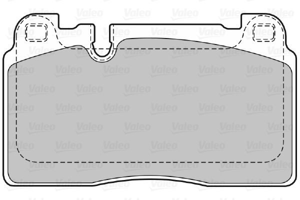 VALEO Bremsbelagsatz, Scheibenbremse (601467)