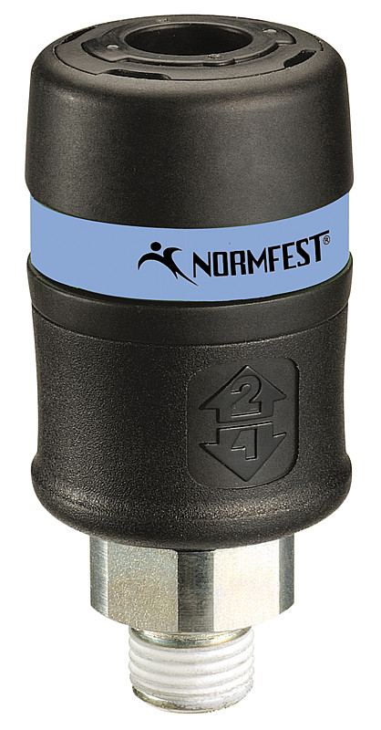 SICHERHEITSKUPPLUNG MIT A-GEWINDE 1/4" (8699-200-214) | NORMFEST