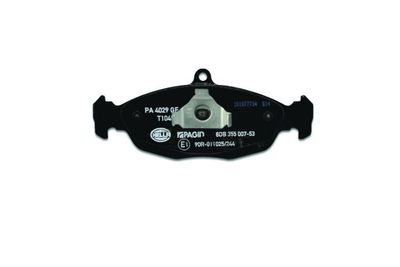 HELLA Bremsbelagsatz, Scheibenbremse (8DB 355 007-531)