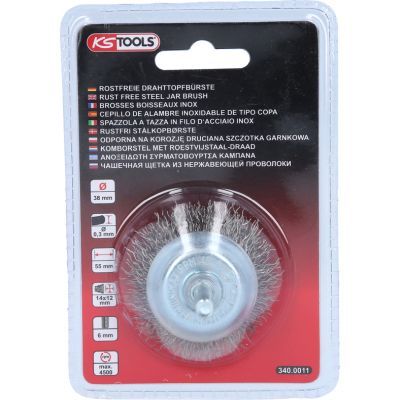 KS TOOLS Drahtbürste (340.0011)