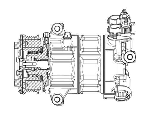 MAHLE Kompressor, Klimaanlage (ACP 654 000P) MAHLE Kompressor, Klimaanlage (ACP 654 000P)