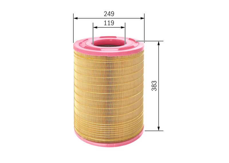 BOSCH Luftfilter (F 026 400 067) BOSCH Luftfilter (F 026 400 067)