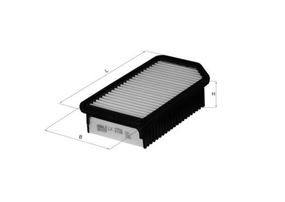 KNECHT Luftfilter (LX 2739)