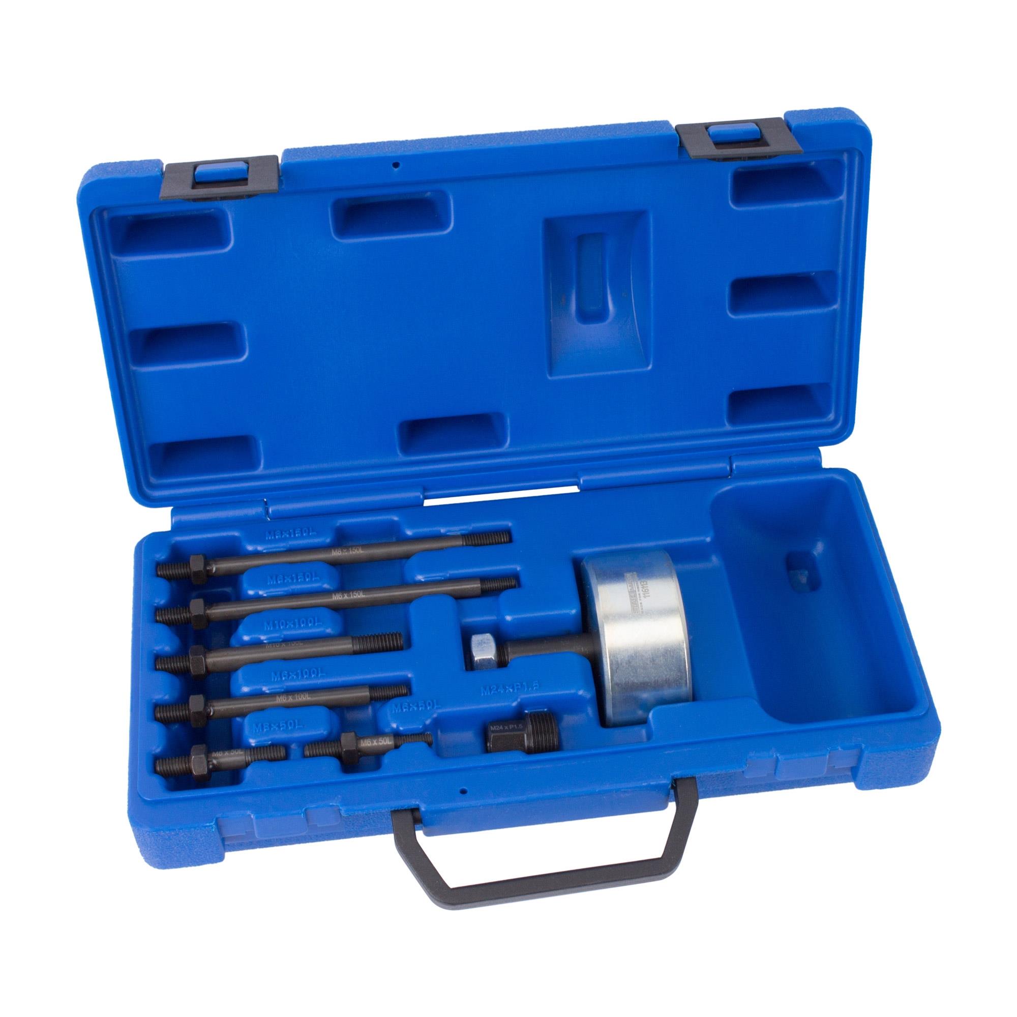 Schlaghammer mit Gleitschienenbolzen-Adaptern M6 / M8 / M10