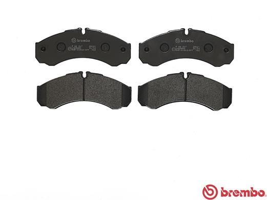 BREMBO Bremsbelagsatz, Scheibenbremse (P A6 017)